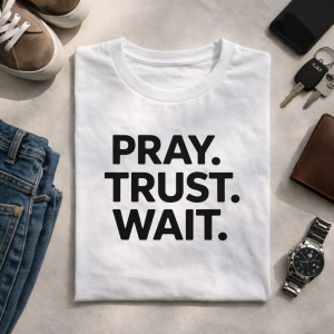 pray trust wait